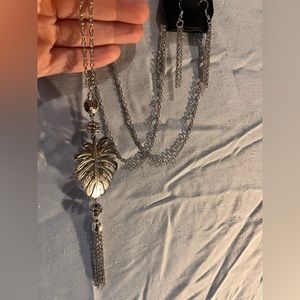 Because and earring combo